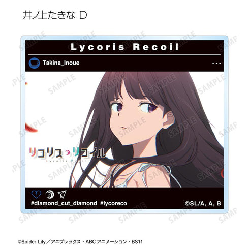 『リコリス・リコイル』トレーディングSNS風アクリルカード(単位/BOX)【202511再販】