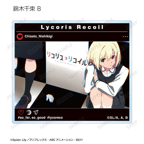『リコリス・リコイル』トレーディングSNS⾵アクリルカード(全12種)BOX