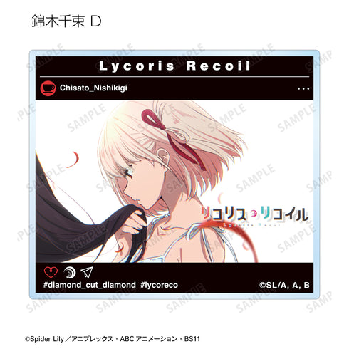 『リコリス・リコイル』トレーディングSNS⾵アクリルカード(全12種)BOX