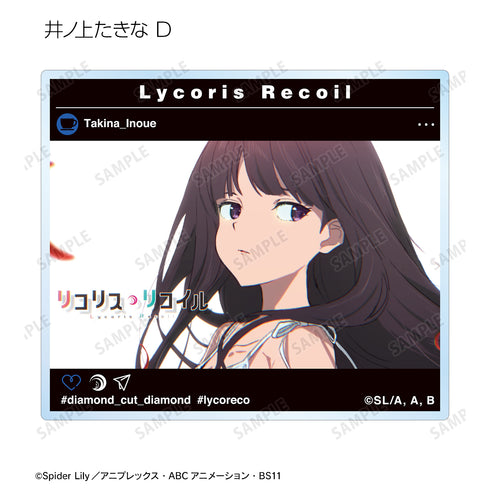 『リコリス・リコイル』トレーディングSNS⾵アクリルカード(全12種)BOX
