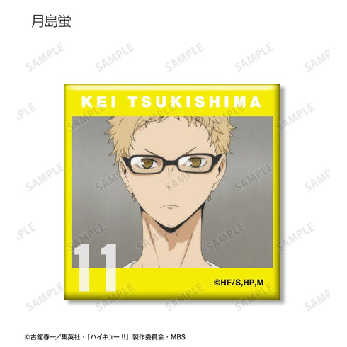『ハイキュー!!』トレーディング場面写スクエア缶バッジ(単位/BOX)【202506再販】