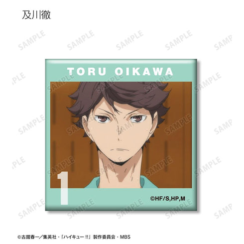 『ハイキュー!!』トレーディング場面写スクエア缶バッジ(単位/BOX)【202506再販】