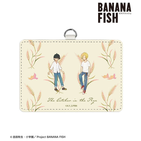 『BANANA FISH』アッシュ・リンクス&奥村英二 Botania ネックストラップ付きパスケース【202609再販】