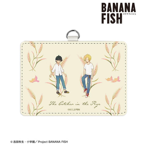 『BANANA FISH』アッシュ・リンクス&奥村英二 Botania ネックストラップ付きパスケース【202411再販】