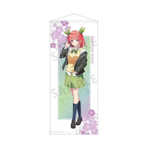 『五等分の花嫁』描き下ろしイラスト 中野二乃 衣装交換ver. 等身大タペストリー【202501再販】