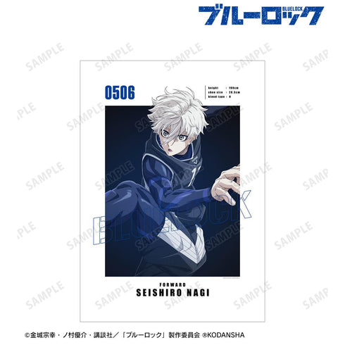 『ブルーロック』凪 誠士郎 キャラクタービジュアルA3マット加工ポスター【202602再販】