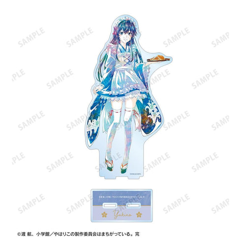 《我的青春恋爱喜剧果然有问题。完》全新绘制插画 雪之下雪乃 和风女仆装版 Ani-Art BIG亚克力立牌【202605再版】