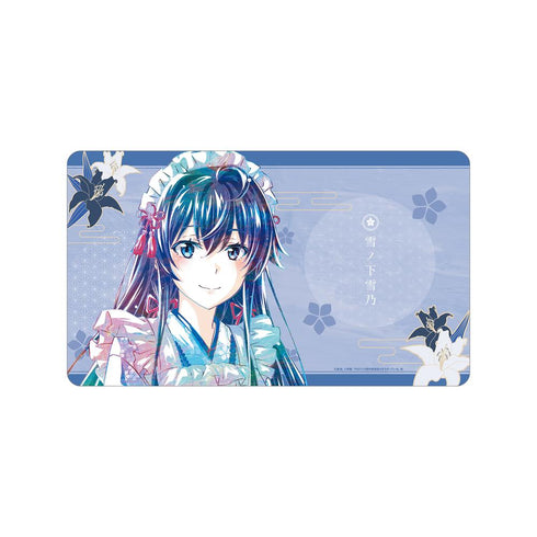 『やはり俺の青春ラブコメはまちがっている。完』描き下ろしイラスト 雪ノ下雪乃 和風メイド服ver. Ani-Art プレイマット【202503再販】