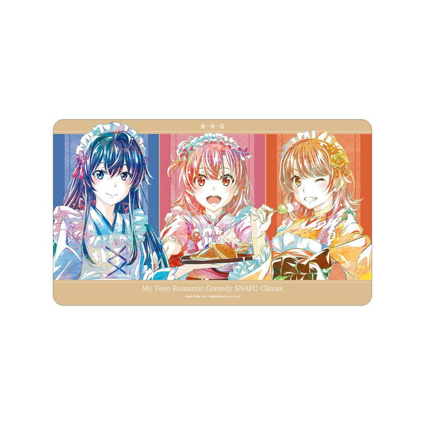 『やはり俺の青春ラブコメはまちがっている。完』描き下ろしイラスト 集合 和風メイド服ver. Ani-Art プレイマット【202605再販】