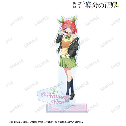 『五等分の花嫁』描き下ろしイラスト 中野二乃 衣装交換ver. パーツ付きBIGアクリルスタンド【202501再販】