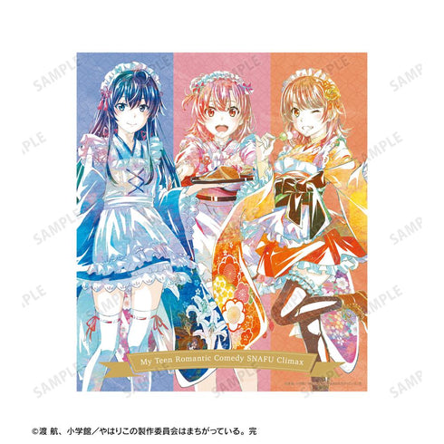 『やはり俺の青春ラブコメはまちがっている。完』描き下ろしイラスト 集合 和風メイド服ver. Ani-Art BIGキャンバスボード【202503再販】