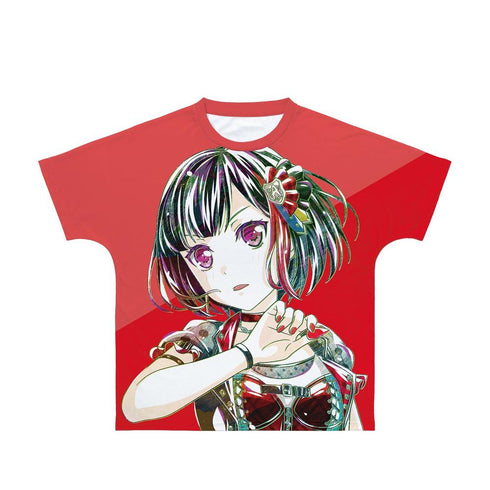 『BanG Dream! ガールズバンドパーティ!』美竹 蘭 Ani-Art 第4弾 フルグラフィックTシャツユニセックス【202609再販】