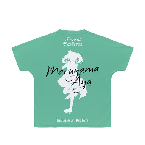 『BanG Dream! ガールズバンドパーティ!』丸山 彩 Ani-Art 第4弾 フルグラフィックTシャツユニセックス【202501再販】