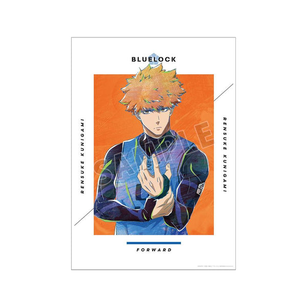 『ブルーロック』國神 錬介 Ani-Art A3マット加工ポスター【202605再販】