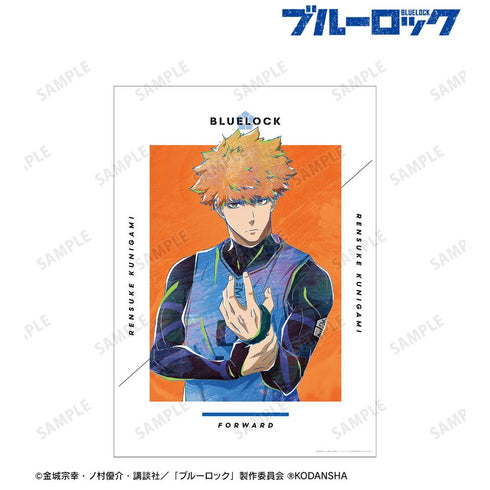 『ブルーロック』國神 錬介 Ani-Art A3マット加工ポスター【202512再販】