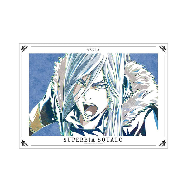 『家庭教師ヒットマンREBORN!』スペルビ・スクアーロ(10年後) Ani-Art 第4弾 A3マット加工ポスター【202512再販】