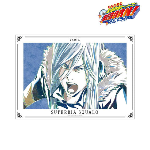 『家庭教師ヒットマンREBORN!』スペルビ・スクアーロ(10年後) Ani-Art 第4弾 A3マット加工ポスター【202606再販】