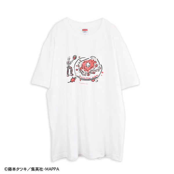 『チェンソーマン』イラストレーター鬼頭祈コラボ ビッグTシャツ(デンジ)