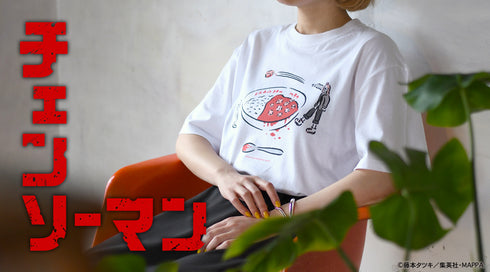 『チェンソーマン』イラストレーター鬼頭祈コラボ ビッグTシャツ(パワー)