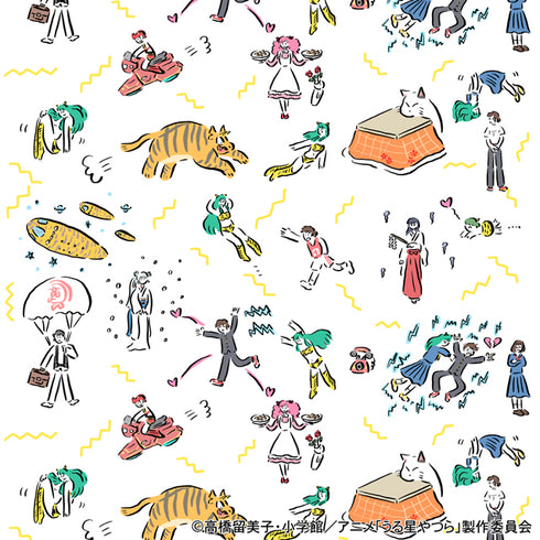 『うる星やつら』イラストレーター鬼頭祈コラボ ボックスポーチ