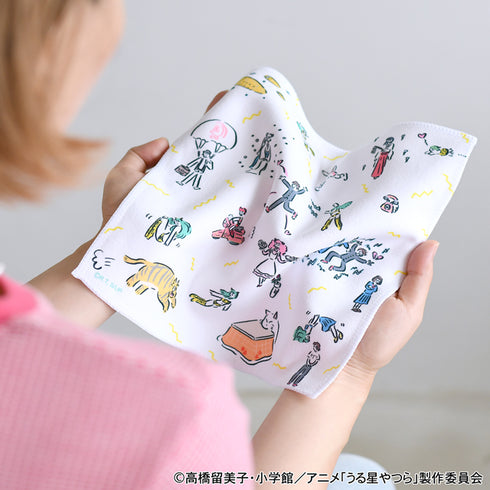『うる星やつら』イラストレーター鬼頭祈コラボ ハンドタオル