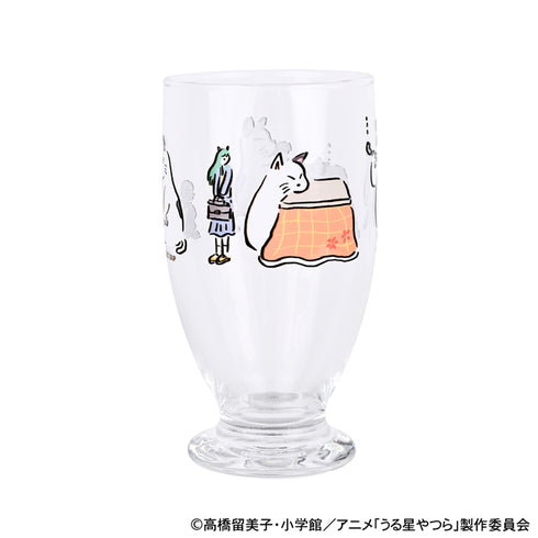 『うる星やつら』イラストレーター鬼頭祈コラボ アデリアレトロ台付グラス (コタツネコ)