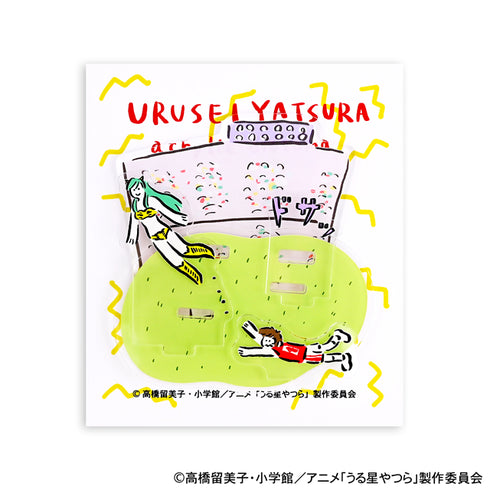 『うる星やつら』イラストレーター鬼頭祈コラボ アクリルジオラマ (ラムとあたる)
