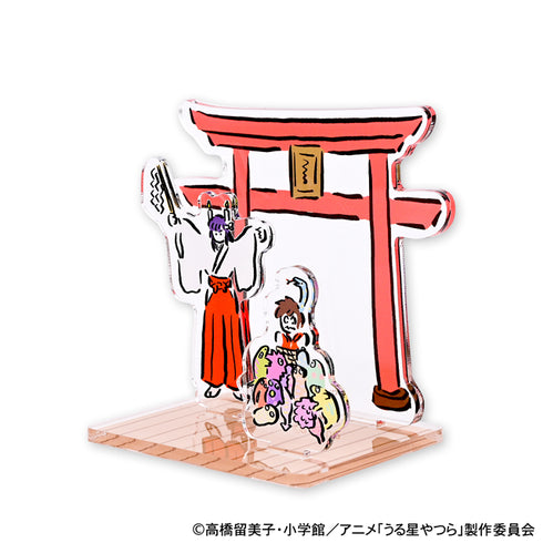 『うる星やつら』イラストレーター鬼頭祈コラボ アクリルジオラマ (サクラとあたる)