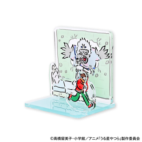 『うる星やつら』イラストレーター鬼頭祈コラボ アクリルジオラマ (おユキとあたる)