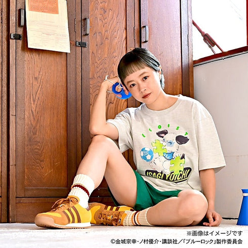 『ブルーロック』Ms LUTRAコラボ ゆったりTシャツ(潔 世一)