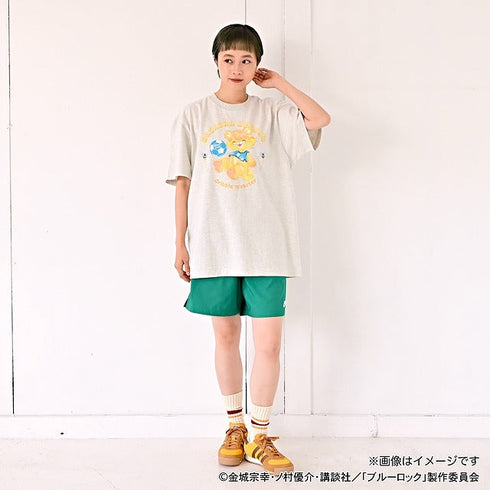 『ブルーロック』Ms LUTRAコラボ ゆったりTシャツ(蜂楽 廻)