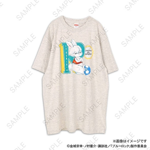 『ブルーロック』Ms LUTRAコラボ ゆったりTシャツ(糸師 凛)