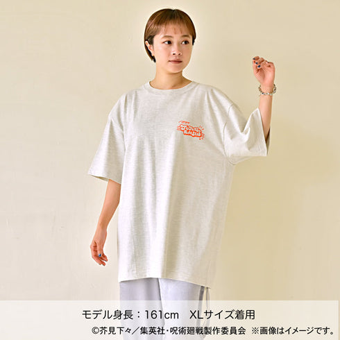 『呪術廻戦』アグリーセーターパーティー! クルーネックTシャツ 虎杖・伏黒・釘崎・七海・五条 Lサイズ