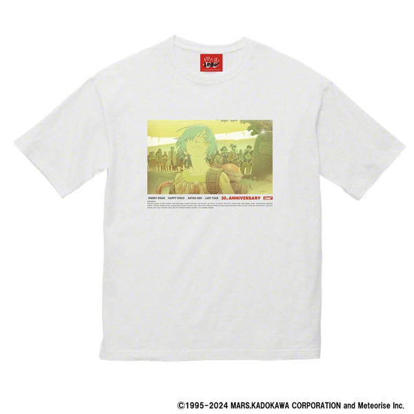 『リンダキューブ』30周年記念Tシャツ 描き下ろしイラスト2024年ver. ホワイト
