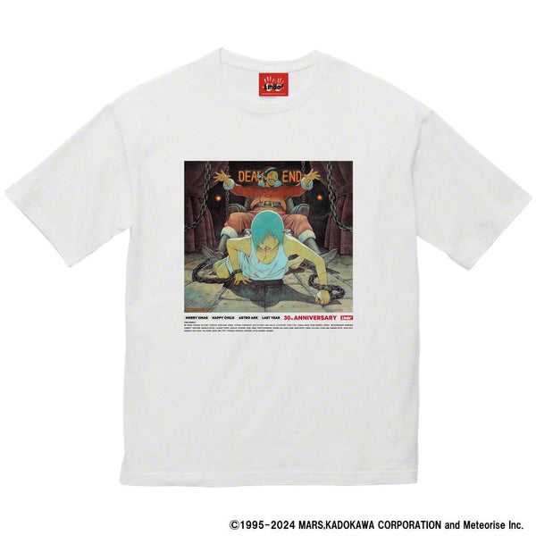 『リンダキューブ』30周年記念Tシャツ DEAD END ホワイト
