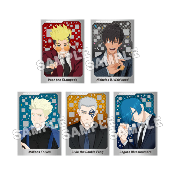 『TRIGUN STARGAZE』描き下ろし メタリックトレーディングカード【全5種】【BOX】