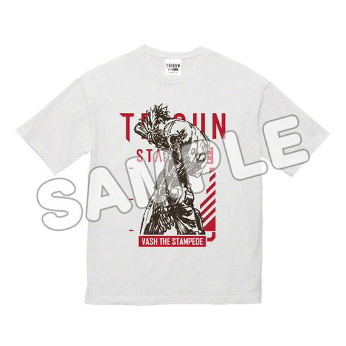 『TRIGUN STARGAZE』ティザービジュアル Tシャツ ホワイト フリーサイズ