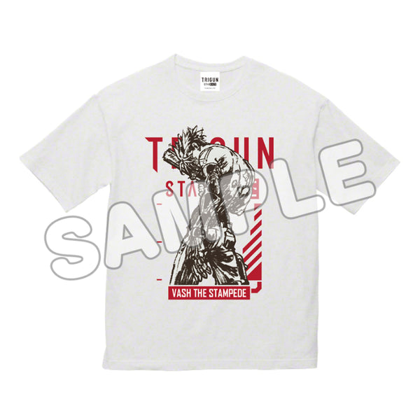 『TRIGUN STARGAZE』ティザービジュアル Tシャツ ホワイト フリーサイズ