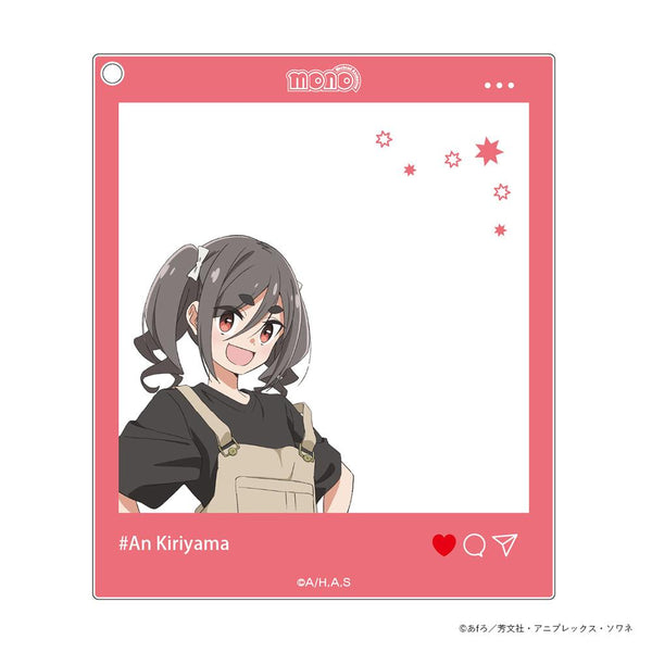 『mono』SNS風アクリルキーホルダー 霧山アン