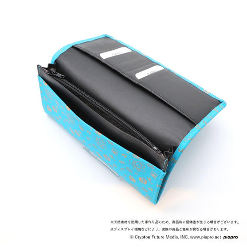 『初音ミク×甲州印伝』長財布 Future/未来
