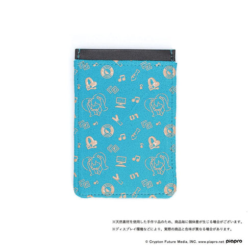 『初音ミク×甲州印伝』パスケース Future/未来