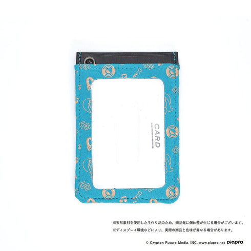 『初音ミク×甲州印伝』パスケース Future/未来
