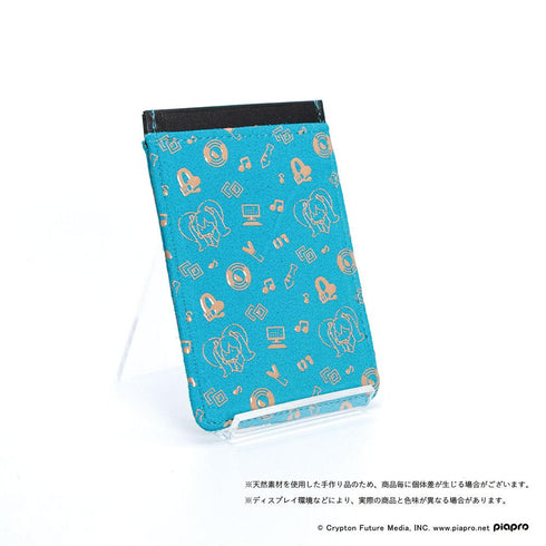 『初音ミク×甲州印伝』パスケース Future/未来