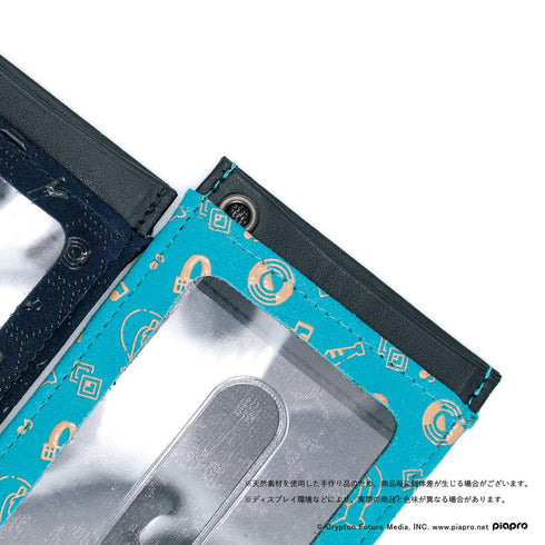 『初音ミク×甲州印伝』パスケース Future/未来