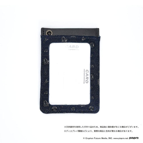 『初音ミク×甲州印伝』パスケース Tradition/伝統