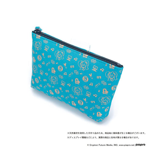 『初音ミク×甲州印伝』小物入れ(小) Future/未来