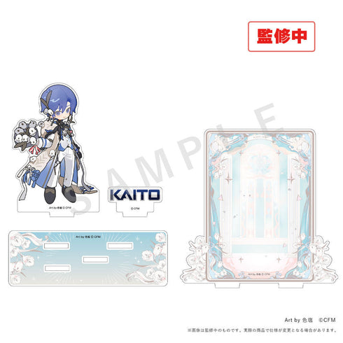 『KAITO』【 20th Anniversary】アクリルスタンド<ジオラマ仕様> ミニキャライラスト ver.