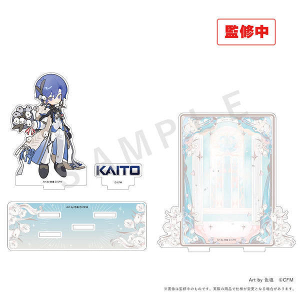 《KAITO》【20周年纪念】亚克力立牌<微缩场景款> 迷你角色插画版