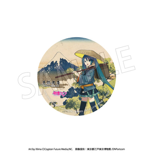 『葛飾北斎×初音ミク』缶バッジ【BOX】【202607再販】