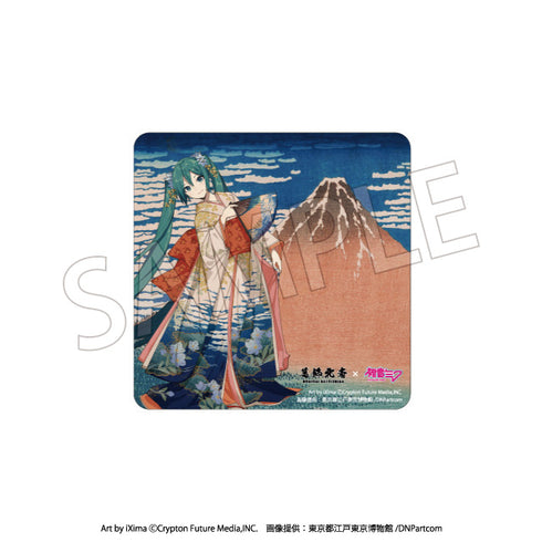 『葛飾北斎×初音ミク』カーマグネット 冨嶽三十六景 凱風快晴【202607再販】